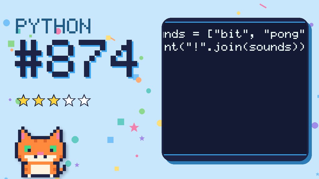 Python Puzzler 874 card