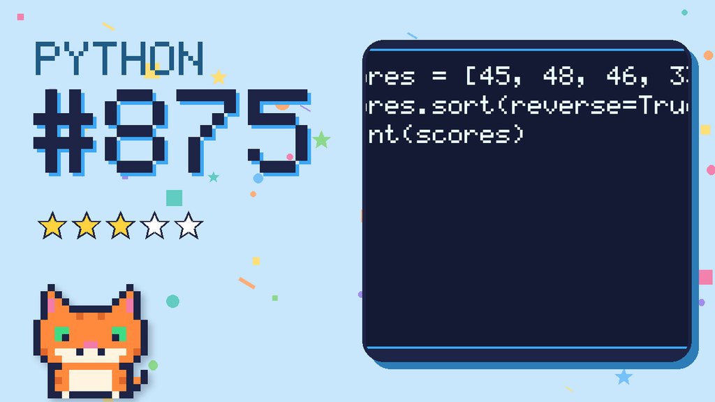 Python Puzzler 875 card