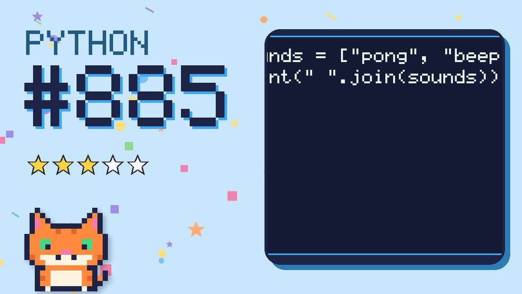 Python Puzzler 885 card