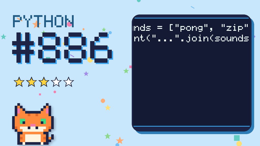 Python Puzzler 886 card