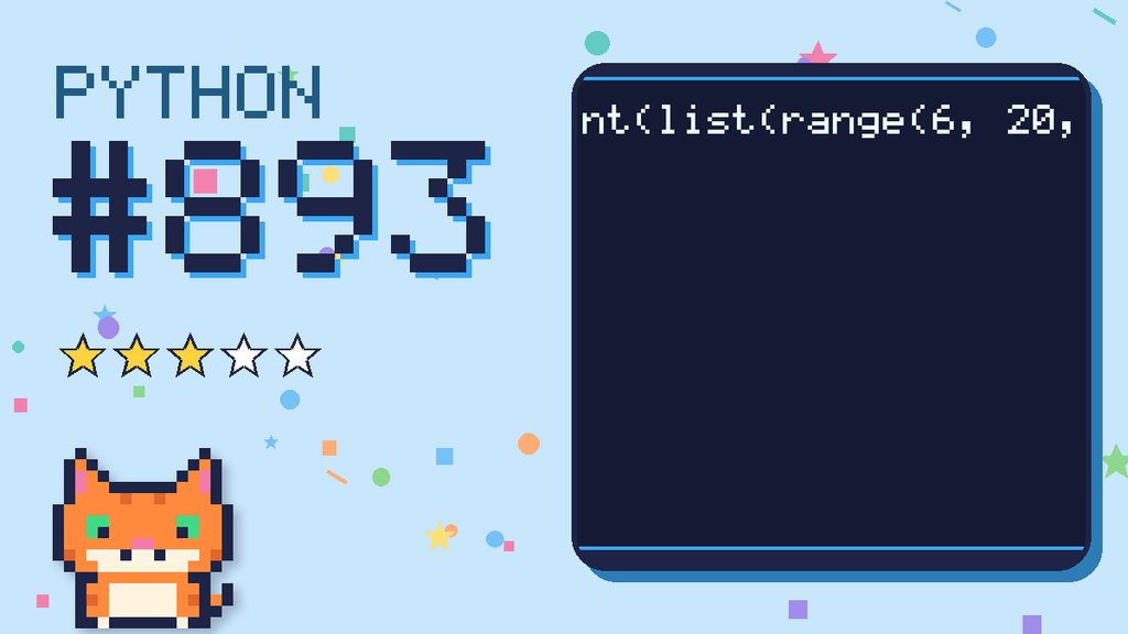 Python Puzzler 893 card