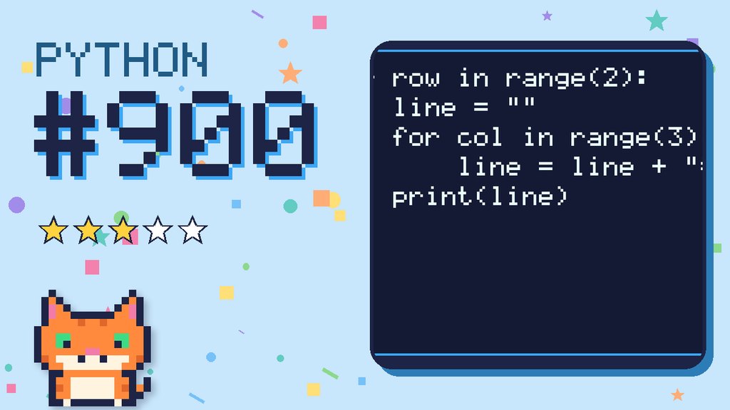 Python Puzzler 900 card
