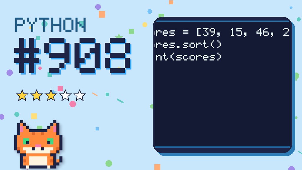 Python Puzzler 908 card