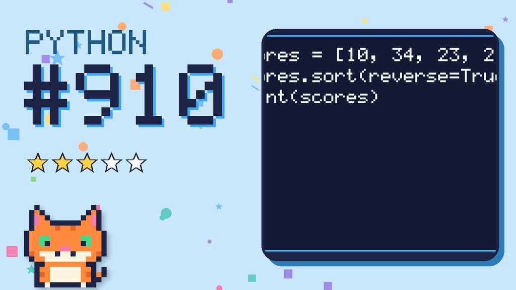 Python Puzzler 910 card