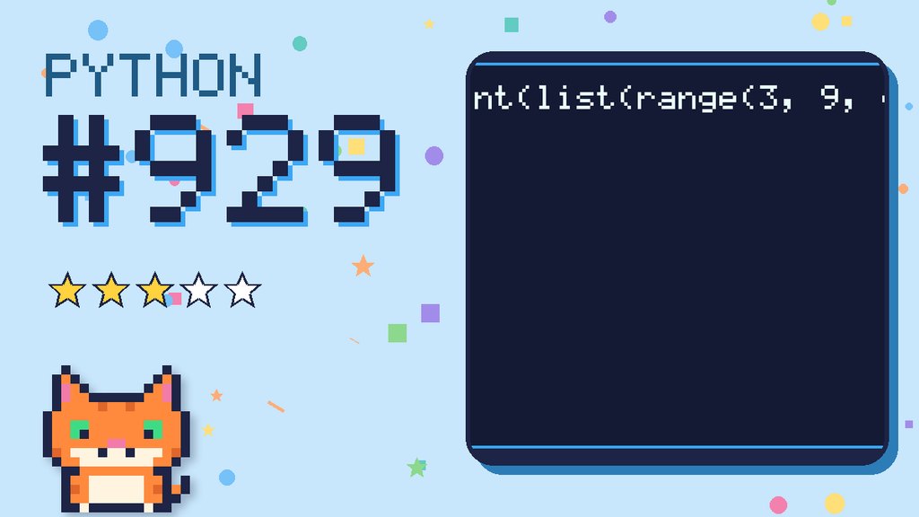 Python Puzzler 929 card