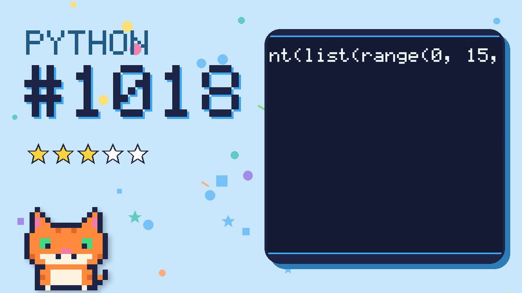Python Puzzler 1018 card