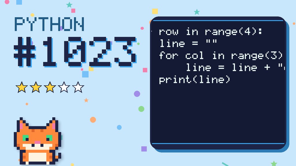 Python Puzzler 1023 card