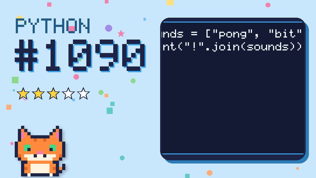 Python Puzzler 1090 card