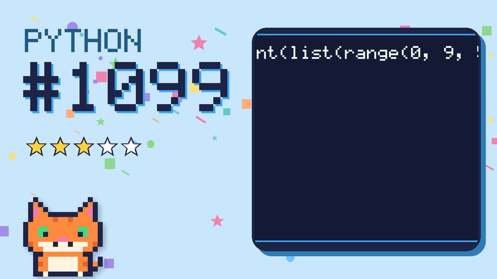 Python Puzzler 1099 card