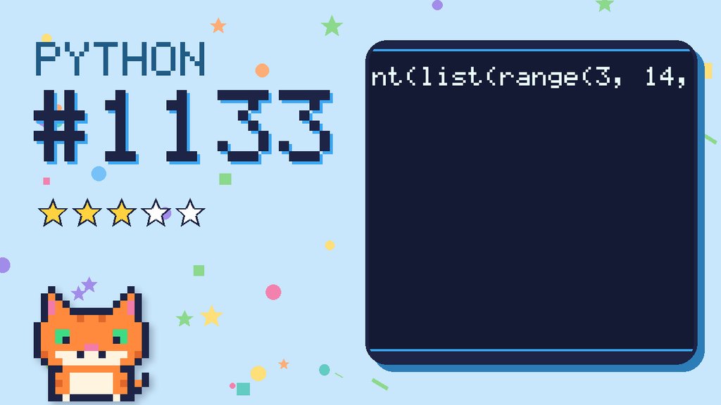 Python Puzzler 1133 card