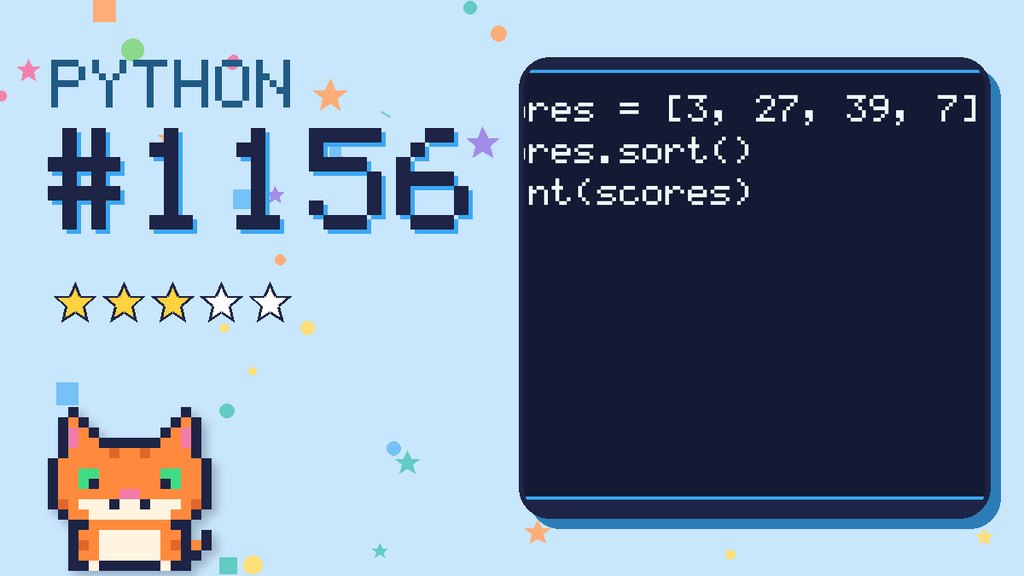 Python Puzzler 1156 card