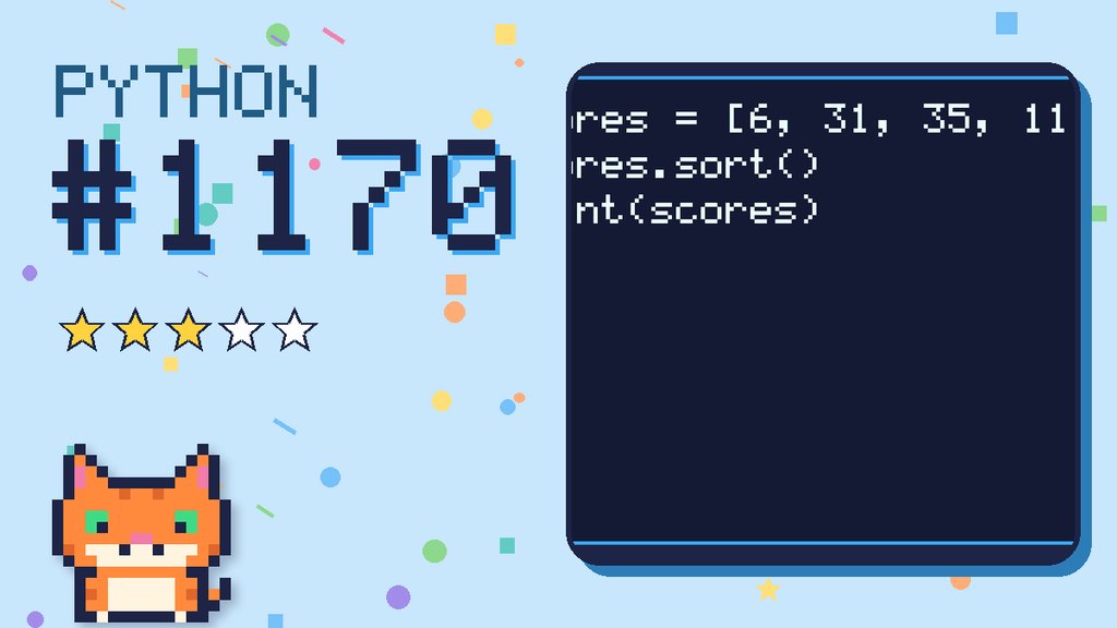 Python Puzzler 1170 card