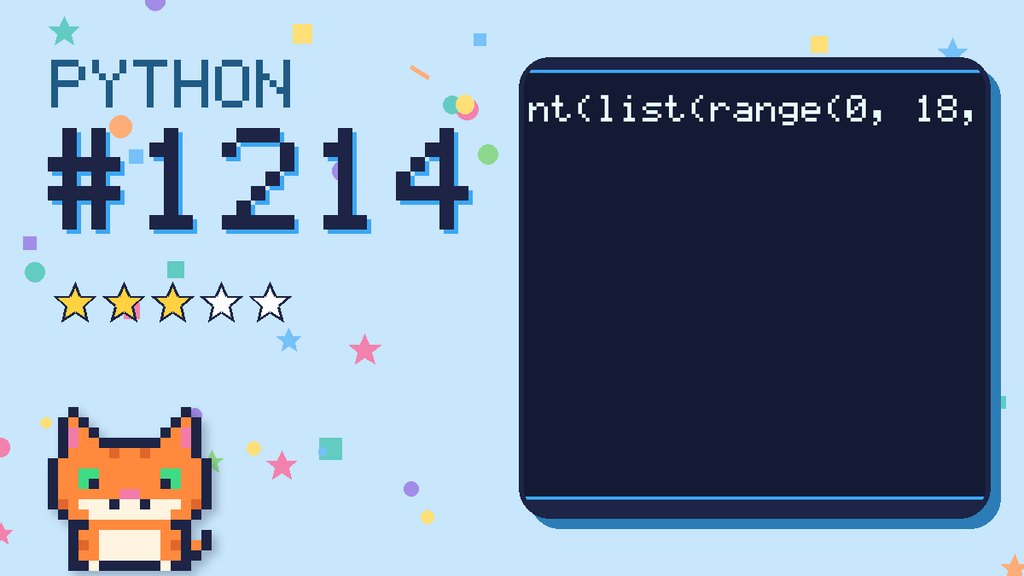 Python Puzzler 1214 card