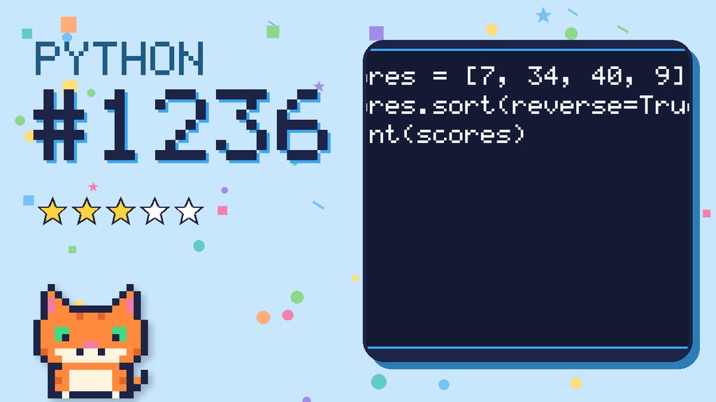 Python Puzzler 1236 card