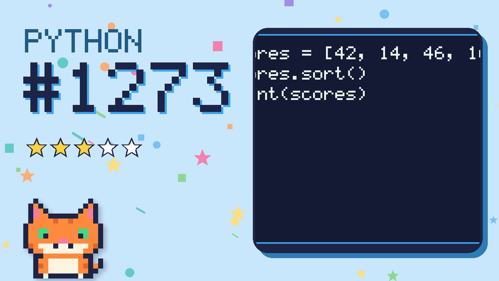 Python Puzzler 1273 card
