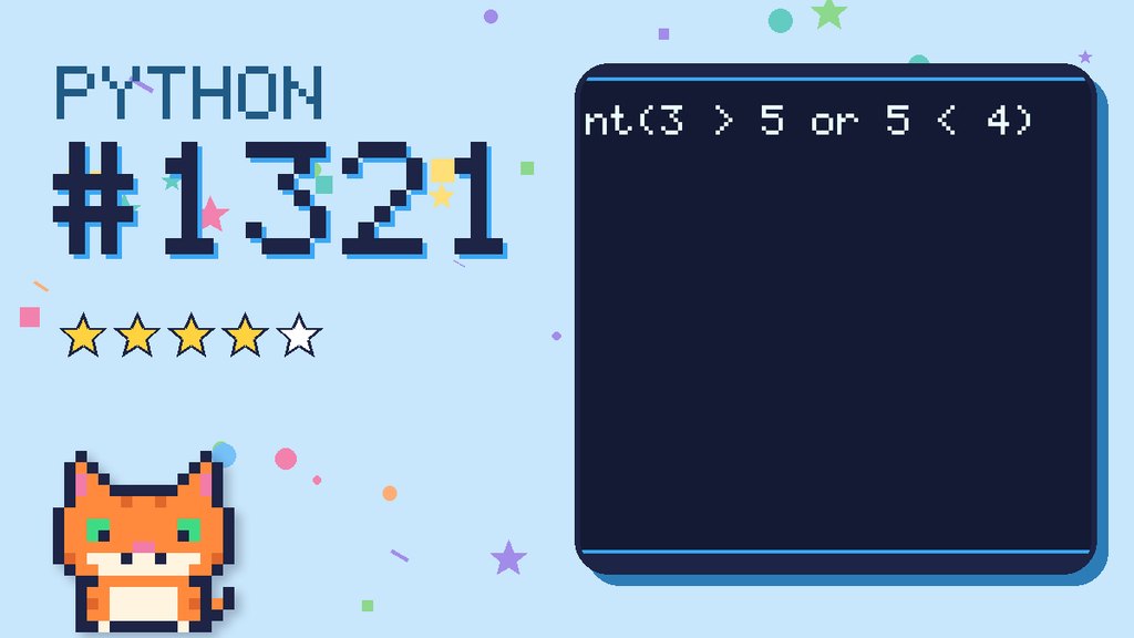 Python Puzzler #1321