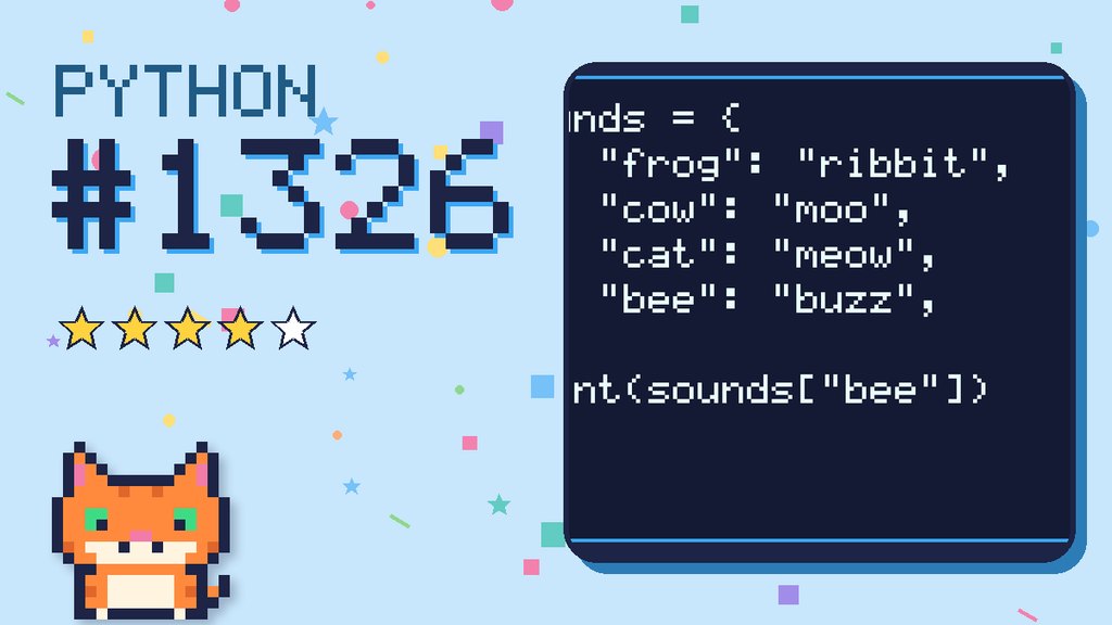 Python Puzzler 1326 card