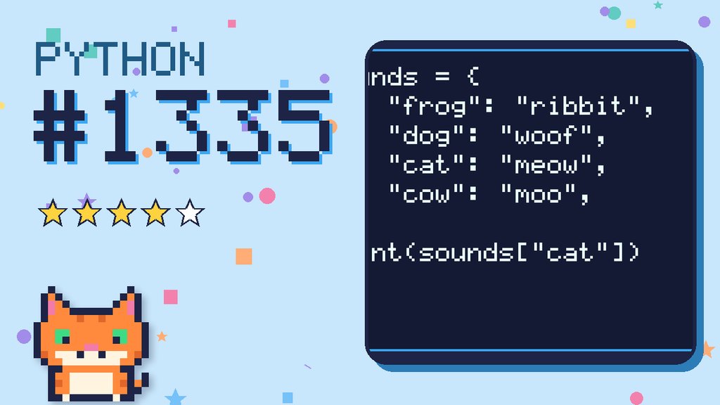 Python Puzzler 1335 card