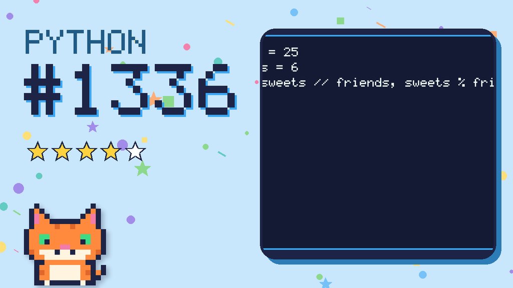 Python Puzzler 1336 card