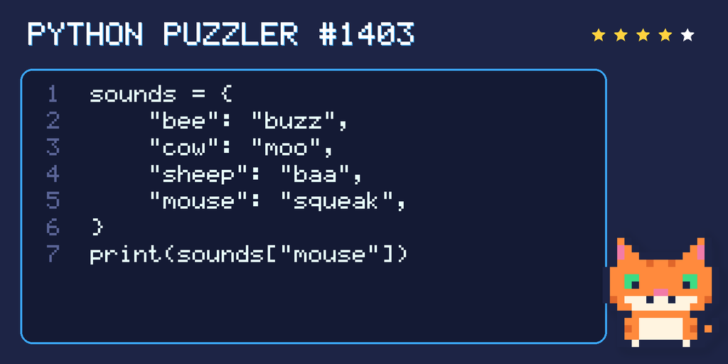 Python puzzler 1403 code