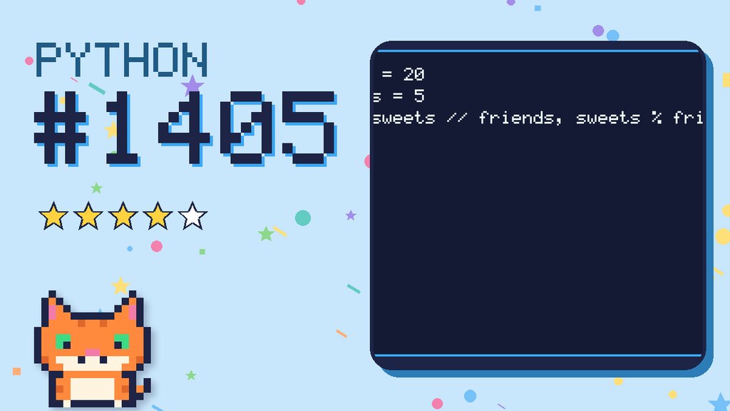 Python Puzzler 1405 card