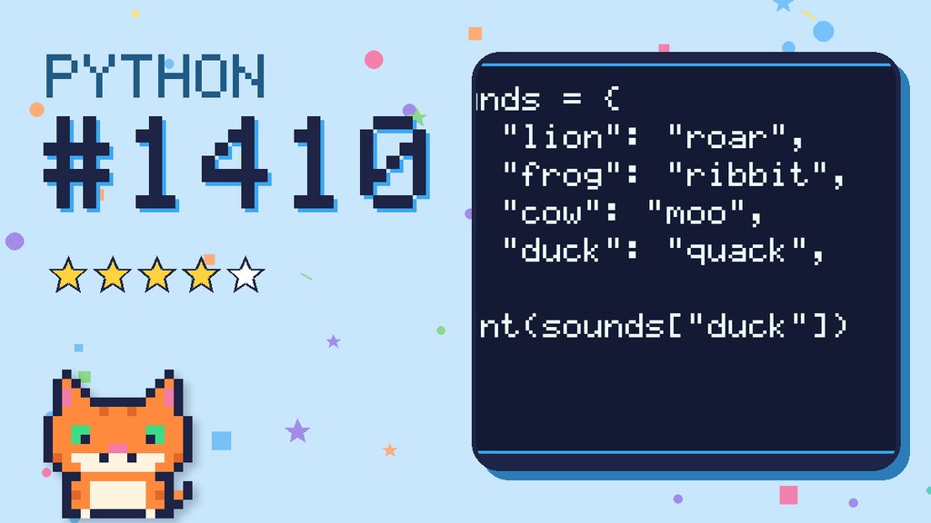 Python Puzzler 1410 card