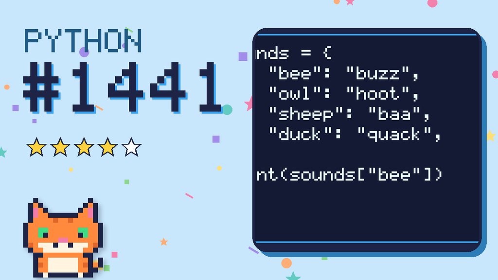 Python Puzzler 1441 card