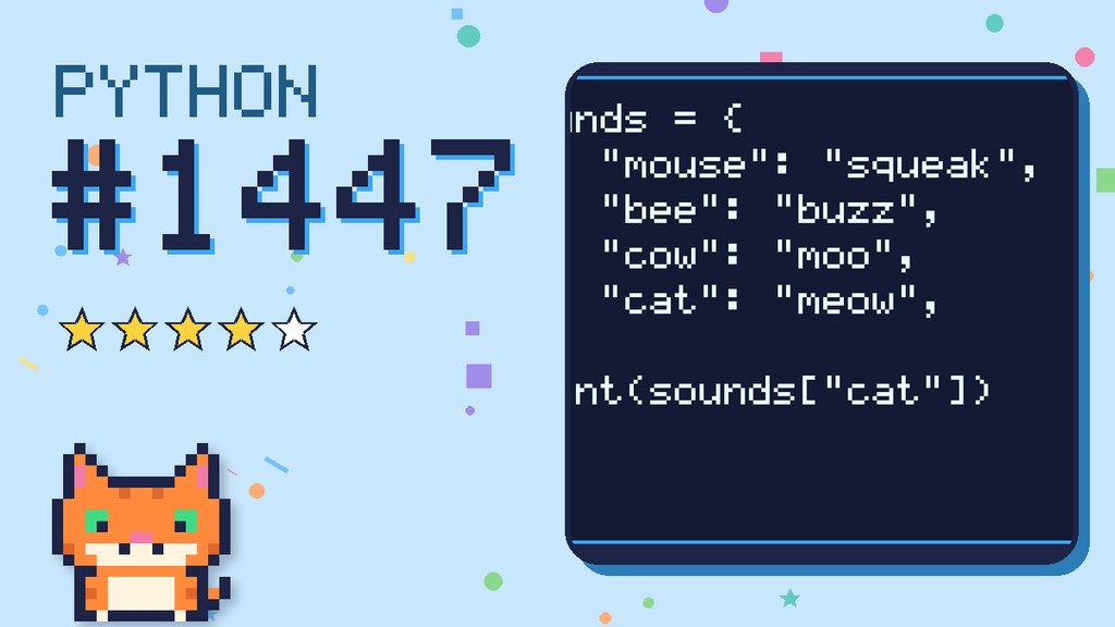 Python Puzzler 1447 card