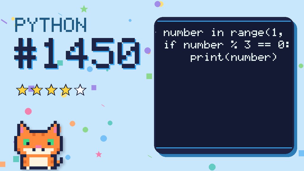 Python Puzzler 1450 card