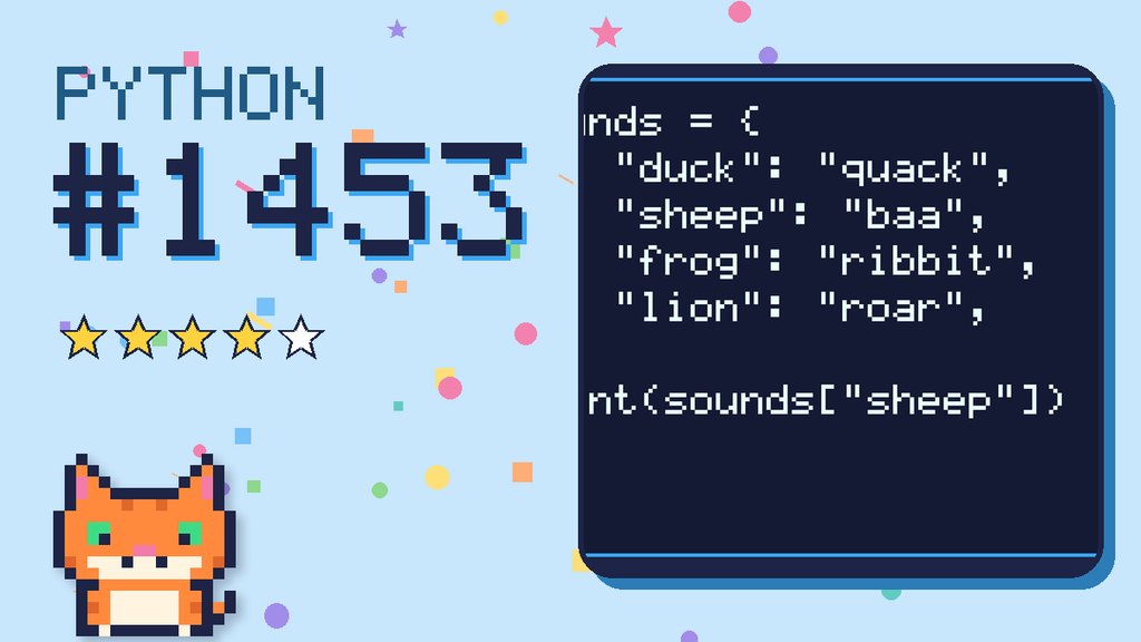 Python Puzzler 1453 card