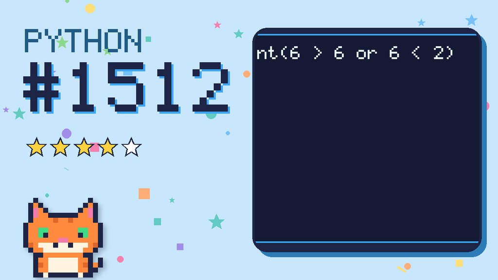 Python Puzzler #1512