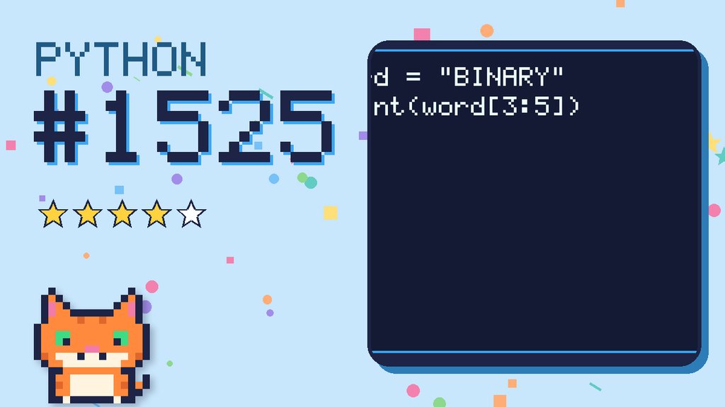 Python Puzzler 1525 card