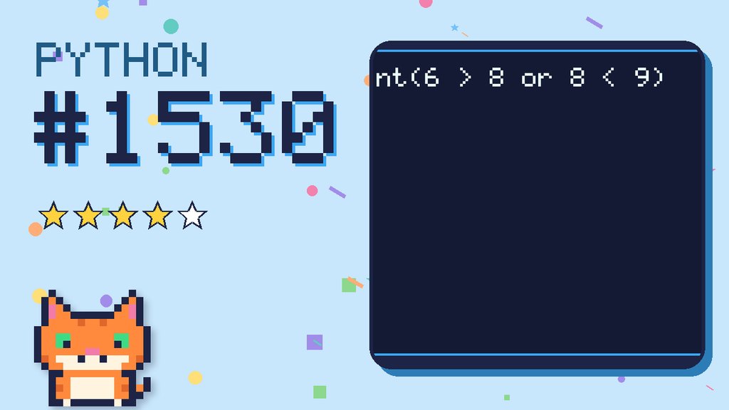 Python Puzzler 1530 card