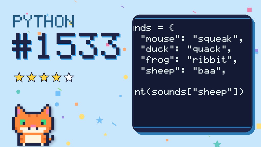 Python Puzzler 1533 card