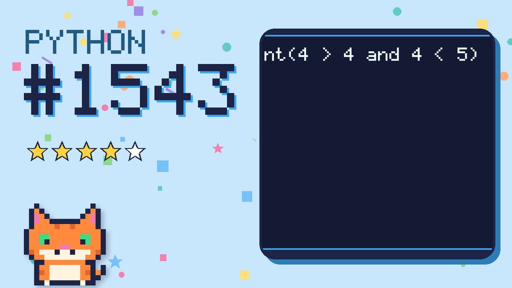 Python Puzzler #1543