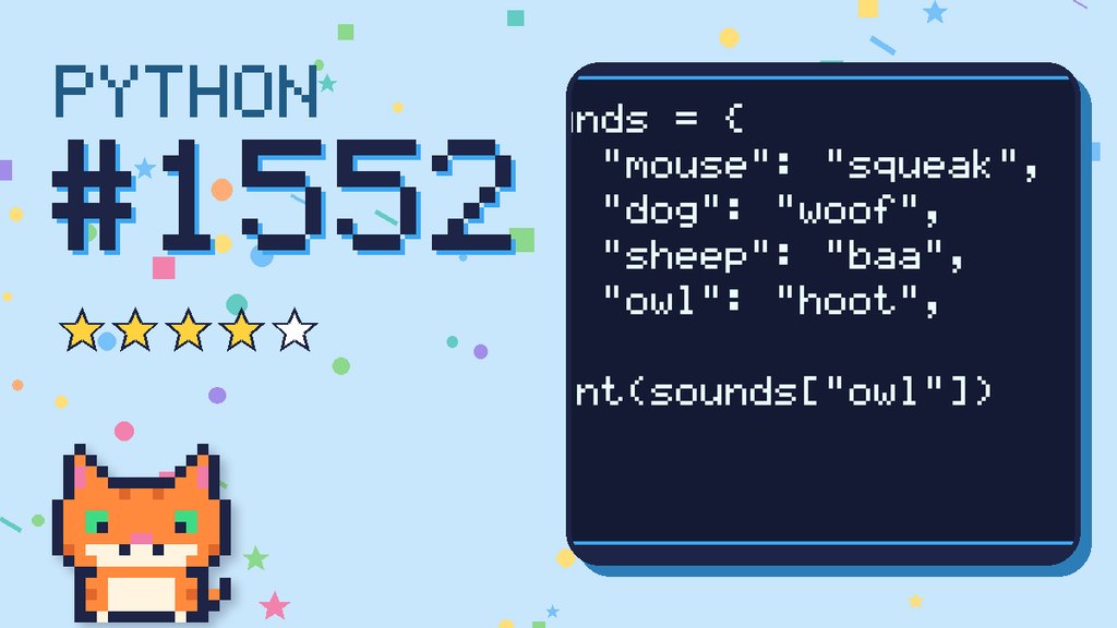 Python Puzzler 1552 card