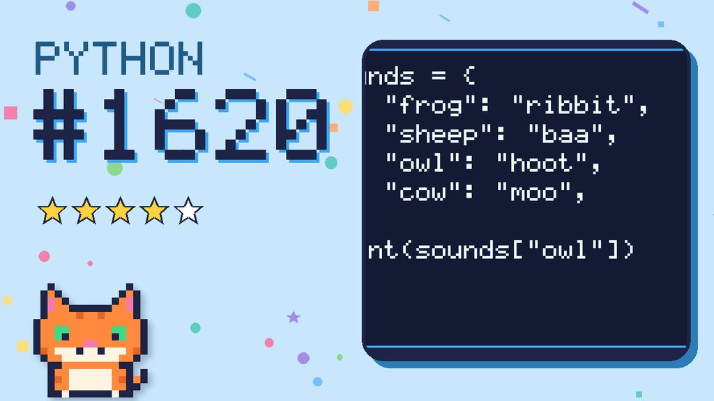 Python Puzzler 1620 card