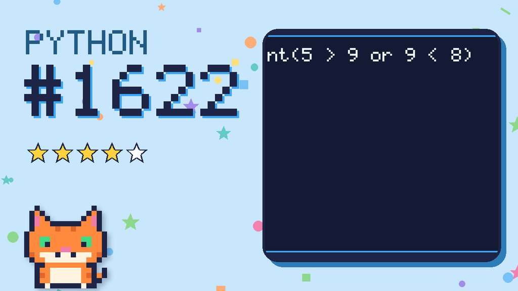 Python Puzzler 1622 card