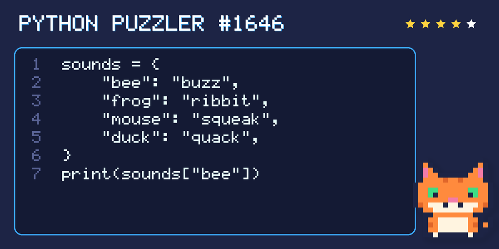 Python puzzler 1646 code