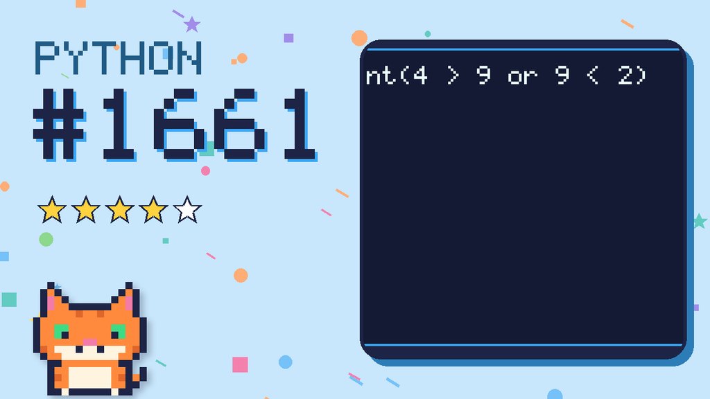 Python Puzzler 1661 card