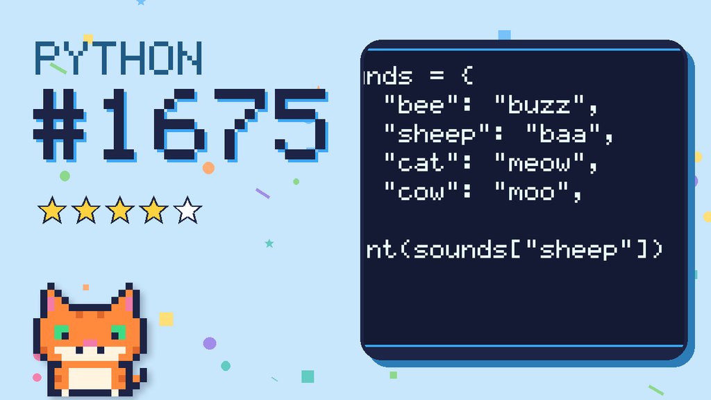 Python Puzzler 1675 card