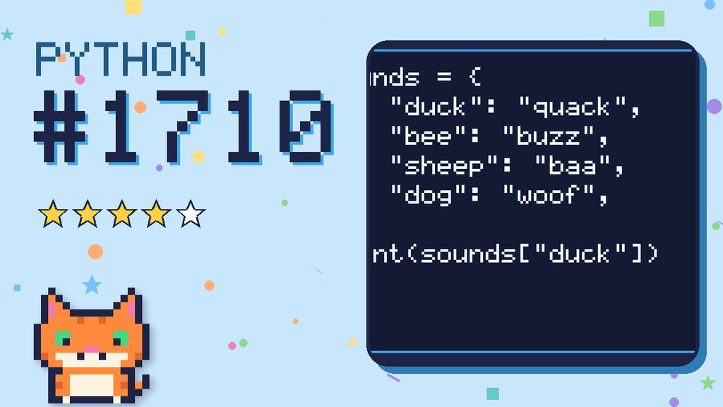 Python Puzzler 1710 card