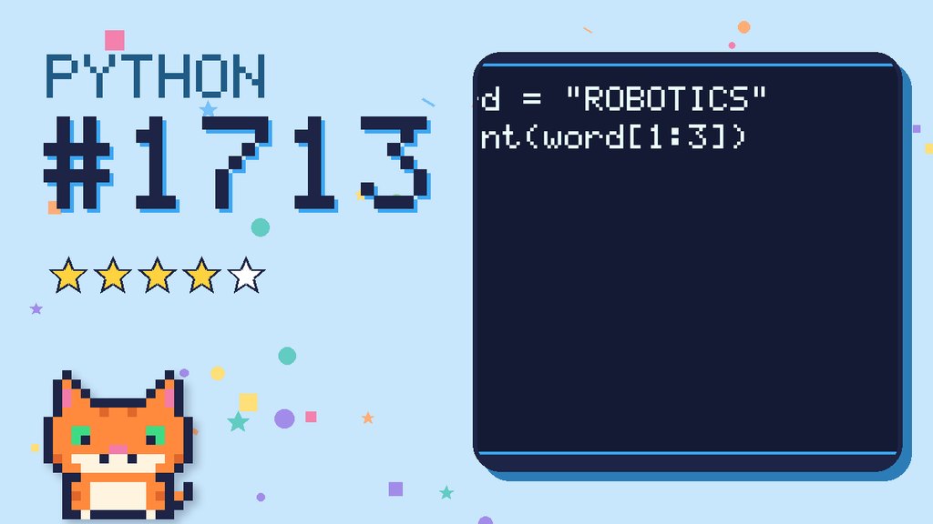 Python Puzzler 1713 card