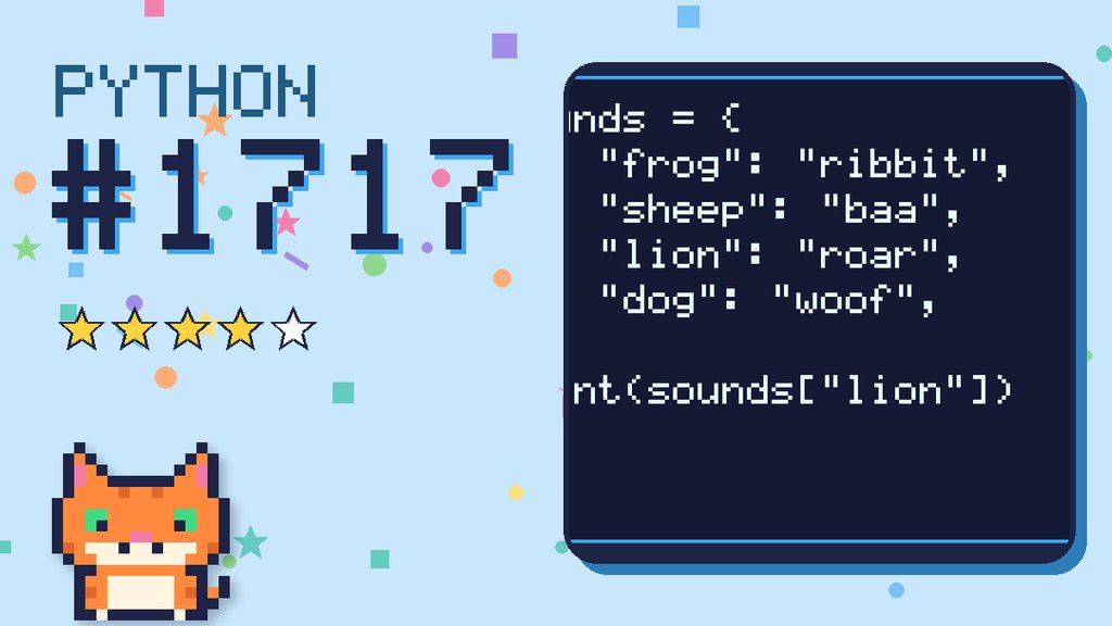 Python Puzzler 1717 card