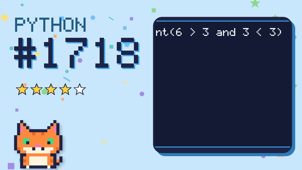 Python Puzzler 1718 card