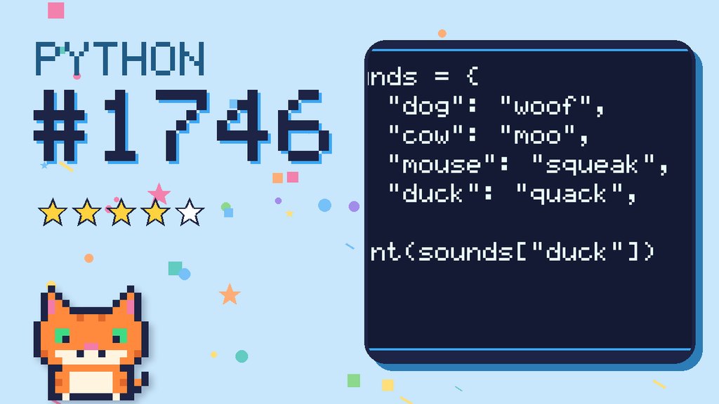 Python Puzzler 1746 card