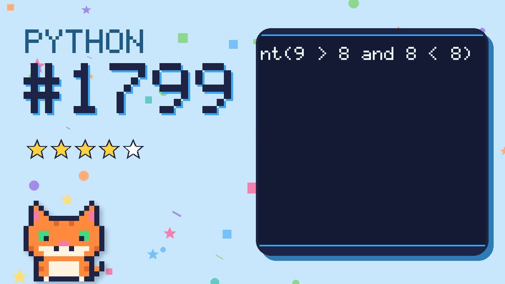 Python Puzzler 1799 card