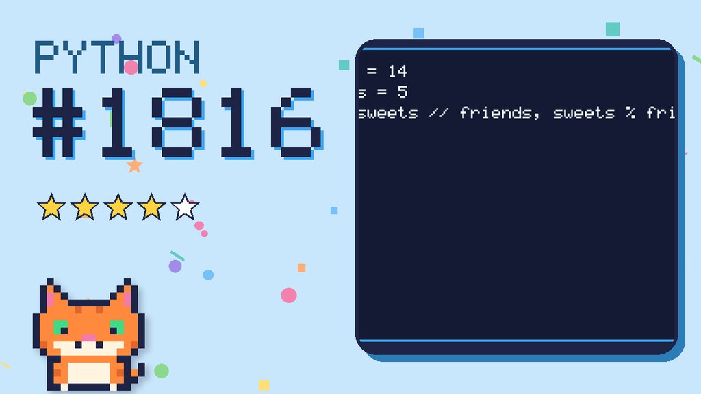 Python Puzzler 1816 card