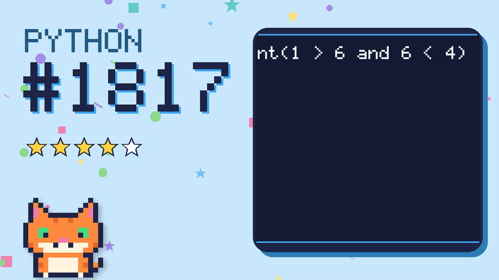 Python Puzzler 1817 card