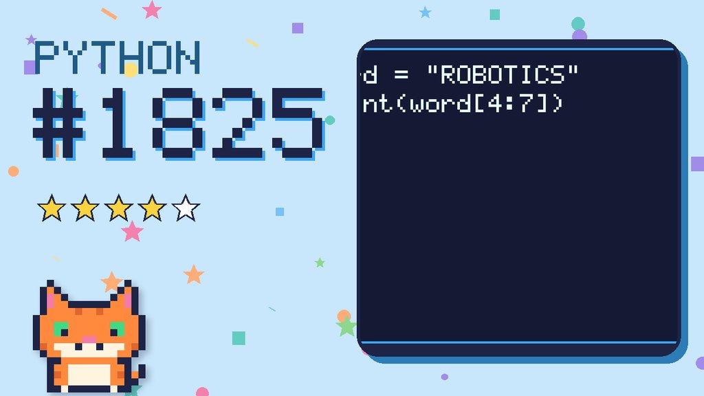 Python Puzzler 1825 card